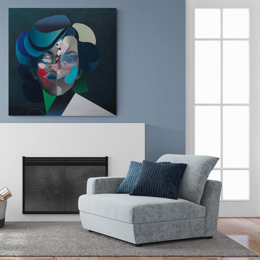 The Elegant Lady - Canvas Mérida Fine Print Art