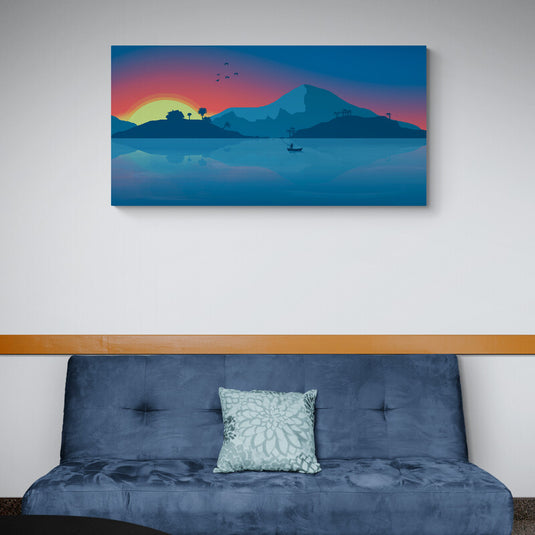 The Fisherman - Canvas Mérida Fine Print Art