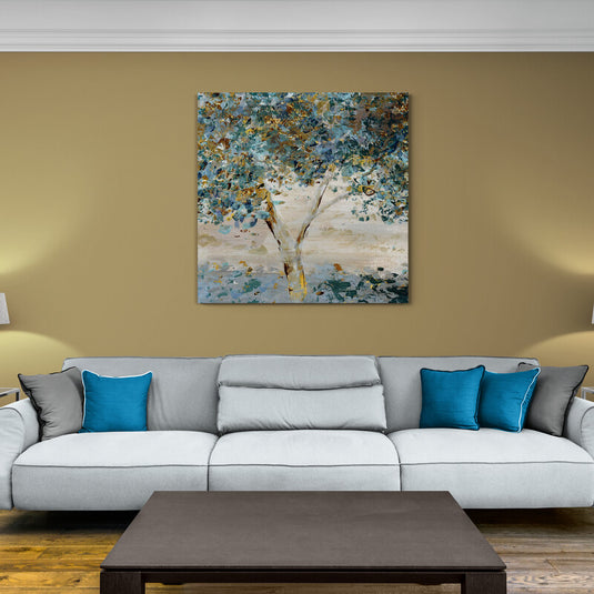 Cuadro_Decorativo_Abstracto_Arbol_Turquesa_Amarillo_Gris