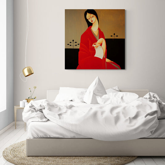 The Letter - Canvas Mérida Fine Print Art