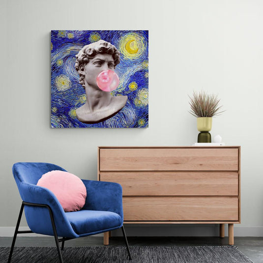 The Modern David - Canvas Mérida Fine Print Art