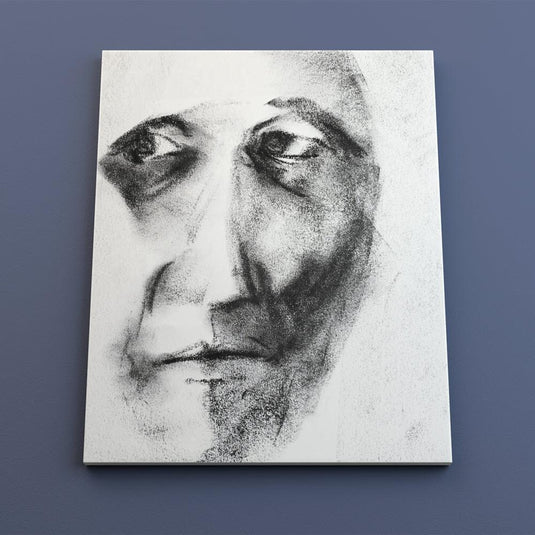 The Old Man (Carboncillo) - Canvas Mérida Fine Print Art