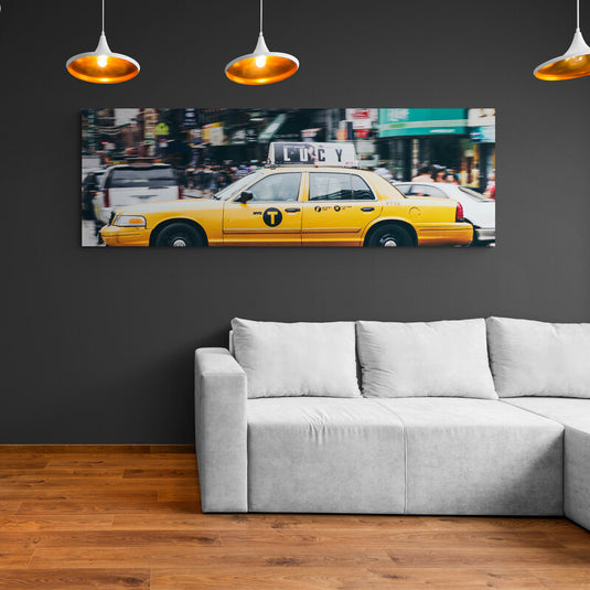 The Taxi Driver - Canvas Mérida Fine Print Art