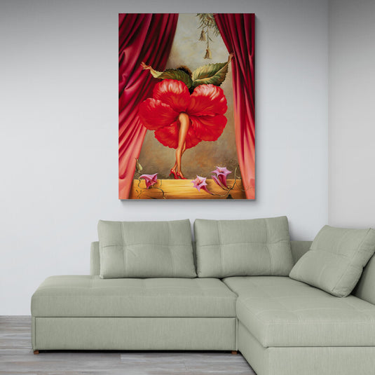 The Tulip Dance - Canvas Mérida Fine Print Art