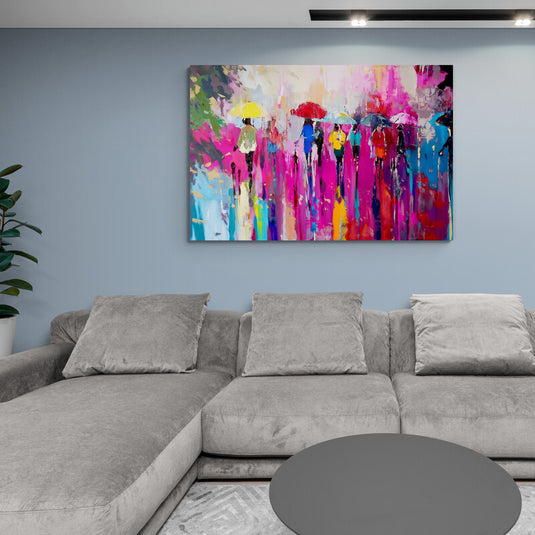 The Walk of Colors - Canvas Mérida Fine Print Art