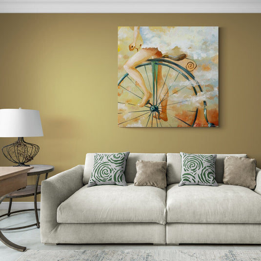 The Wheel - Canvas Mérida Fine Print Art