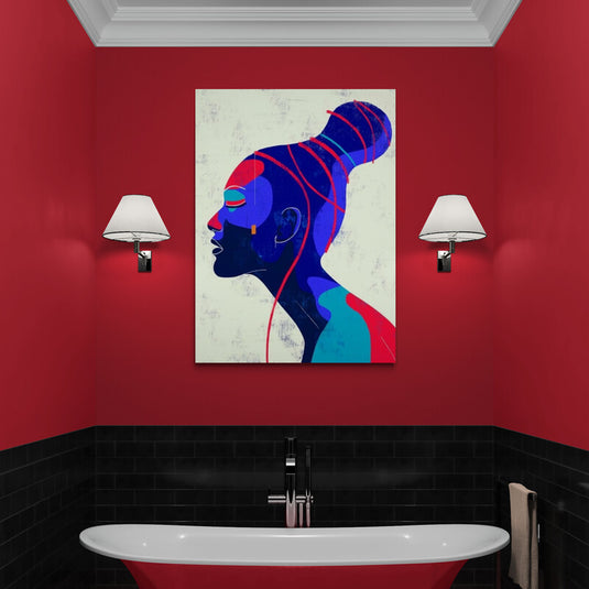 The Woman - Canvas Mérida Fine Print Art