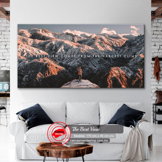 The Best View - Canvas Mérida Fine Print Art