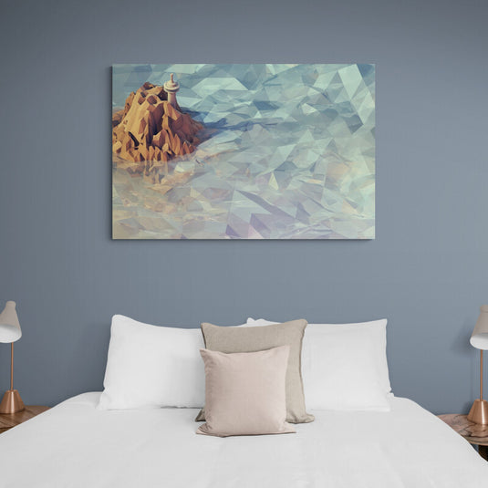 The Lighthouse - Canvas Mérida Fine Print Art