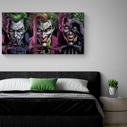 Three Jokers - Canvas Mérida Fine Print Art