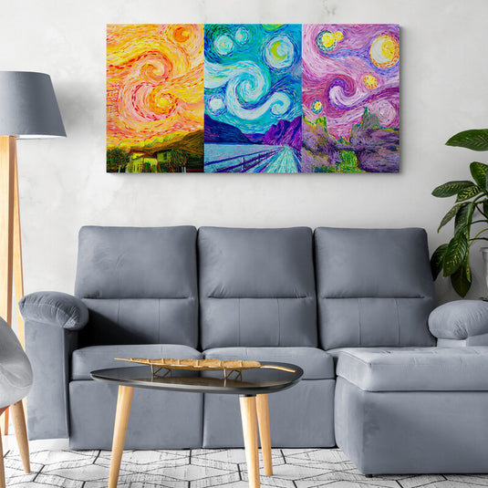 Three Seasons - Canvas Mérida Fine Print Art