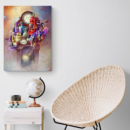 Time - Canvas Mérida Fine Print Art