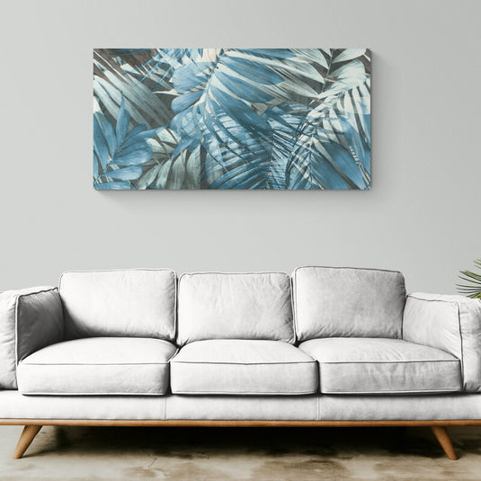 Tropical Blue - Canvas Mérida Fine Print Art