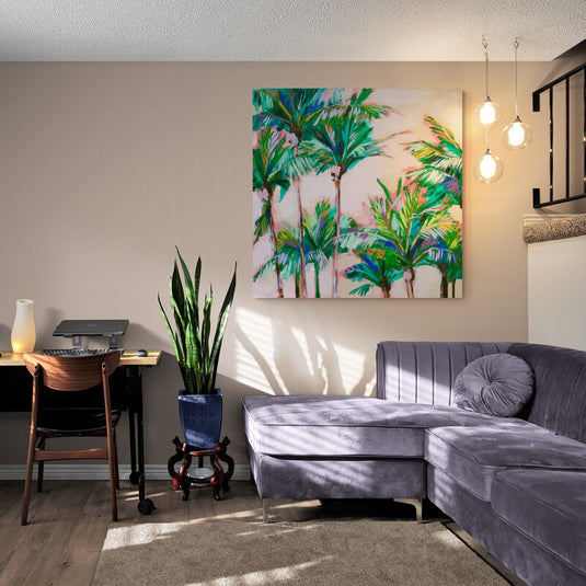 Tropical Colors - Canvas Mérida Fine Print Art