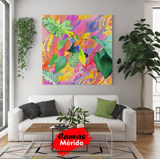 Tropical Numero Seis - Canvas Mérida Fine Print Art