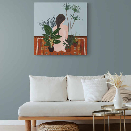 Undressing the Soul - Canvas Mérida Fine Print Art