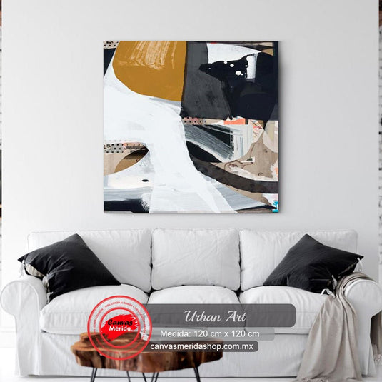 Urban Painting - Canvas Mérida Fine Print Art