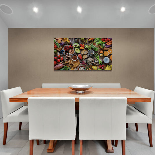 Variety of Vegetables #11 - Canvas Mérida Fine Print Art