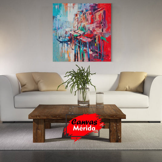 Venecia Realismo Espontaneo - Canvas Mérida Fine Print Art