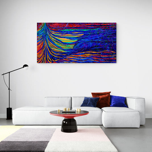 Vibrating High - Canvas Mérida Fine Print Art