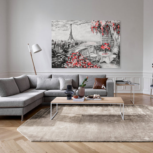 View From a Garden - Canvas Mérida Fine Print Art