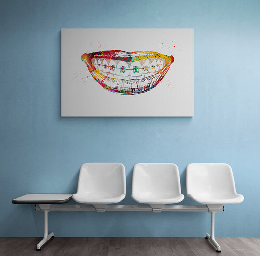 Dientes #4 - Canvas Mérida Fine Print Art