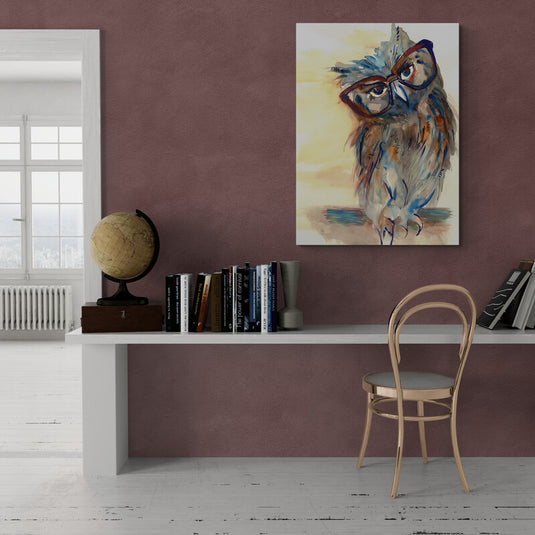 Búho #15 - Canvas Mérida Fine Print Art