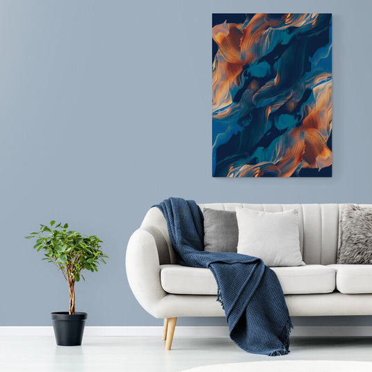 Water and Fire - Canvas Mérida Fine Print Art