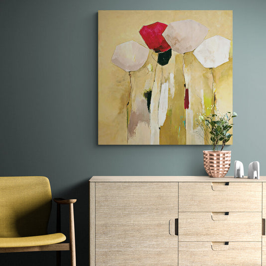 Whimsies in Bloom - Canvas Mérida Fine Print Art