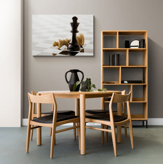 White King and Black King - Canvas Mérida Fine Print Art