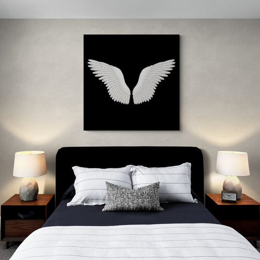 White Wings - Canvas Mérida Fine Print Art