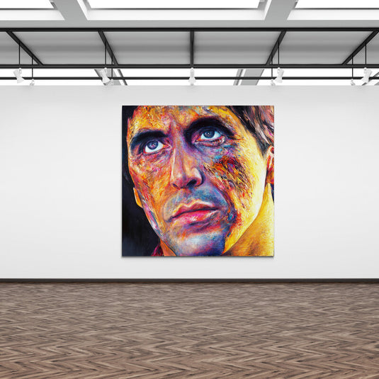 The World Is Yours (Scarface) - Canvas Mérida Fine Print Art