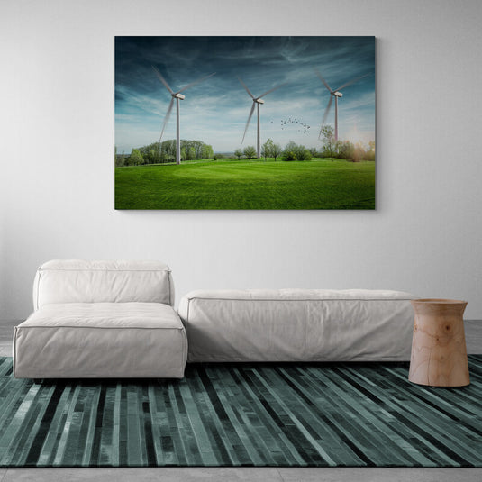 Wind Power - Canvas Mérida Fine Print Art