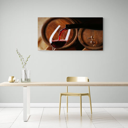 Wine Glass #9 - Canvas Mérida Fine Print Art