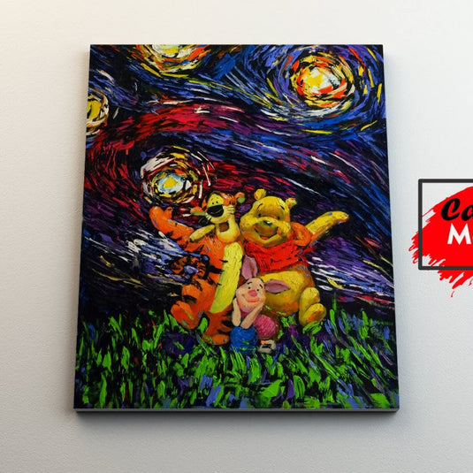 Winnie The Pooh #3 - Canvas Mérida Fine Print Art