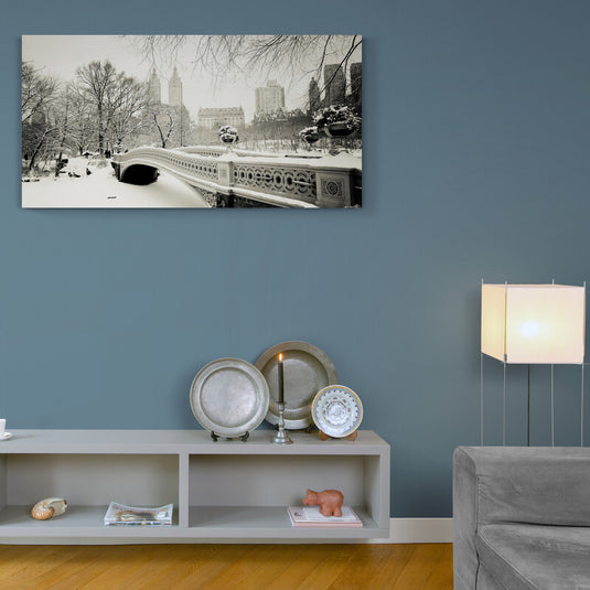 Winter in New York - Canvas Mérida Fine Print Art