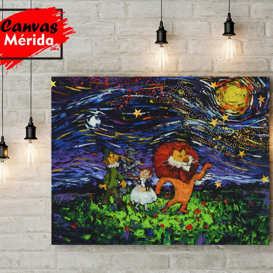 Wizard of Oz - Canvas Mérida Fine Print Art