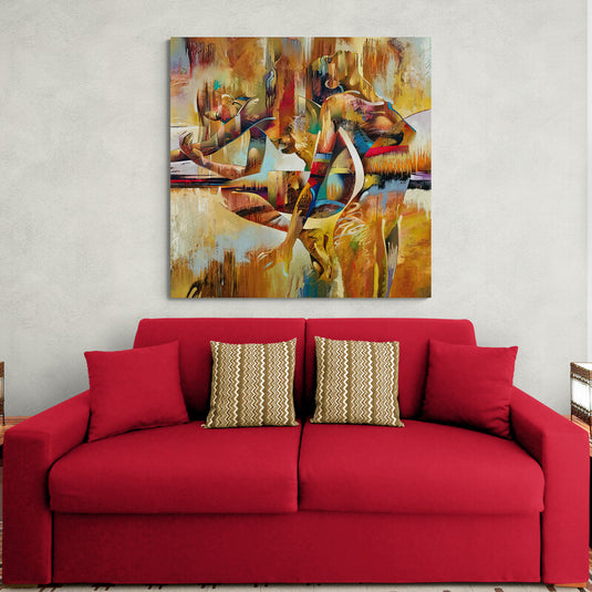 Woman Dance - Canvas Mérida Fine Print Art