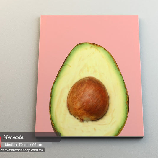 Avocado (aguacate) - Canvas Mérida Fine Print Art