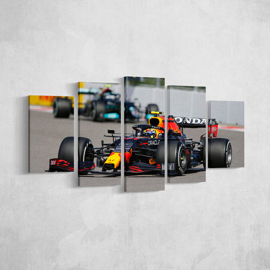 Set Checo Perez - Canvas Mérida Fine Print Art