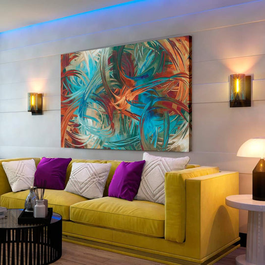 Color Lines - Canvas Mérida Fine Print Art