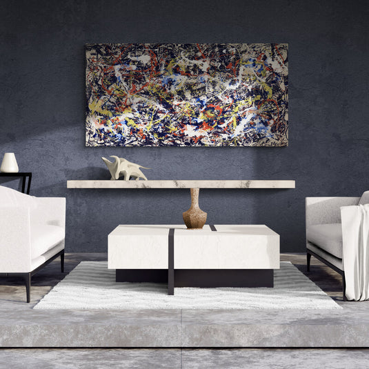 Pollock Convergence expresionismo abstracto dripping