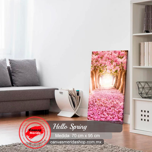 Caminos de Armonía: Entre los arboles de colores relajantes