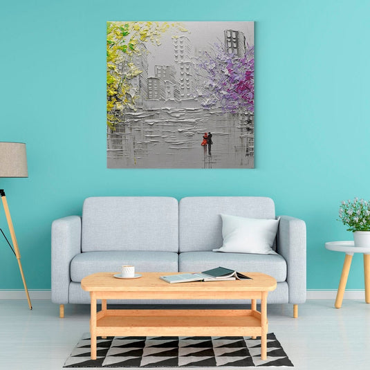 Paisaje Texturizado - Canvas Mérida Fine Print Art