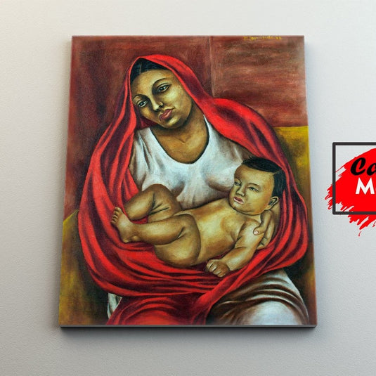 Maternidad María Izquierdo - Canvas Mérida Fine Print Art