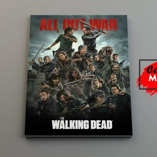 The Walking Dead - Canvas Mérida Fine Print Art