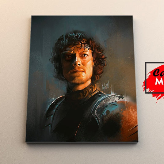 Theon Greyjoy - Canvas Mérida Fine Print Art