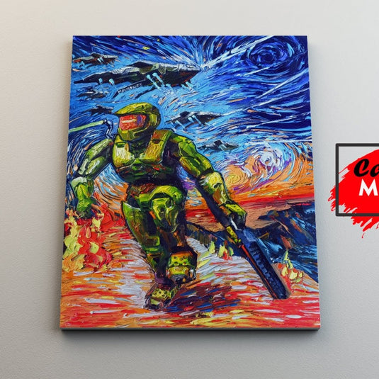 Super Soldier Master - Canvas Mérida Fine Print Art