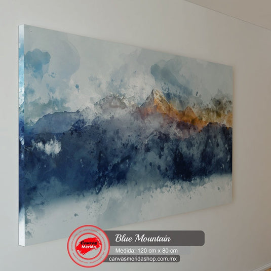 Blue Mountain - Canvas Mérida Fine Print Art