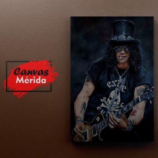 Slash Rose - Canvas Mérida Fine Print Art